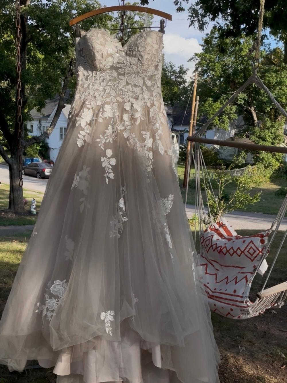 EddyK CA51159 wedding dress size 14 US street size 10